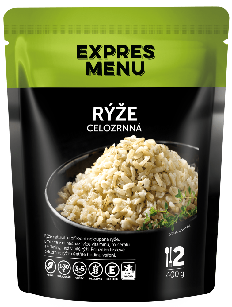 Celozrnná ryža
