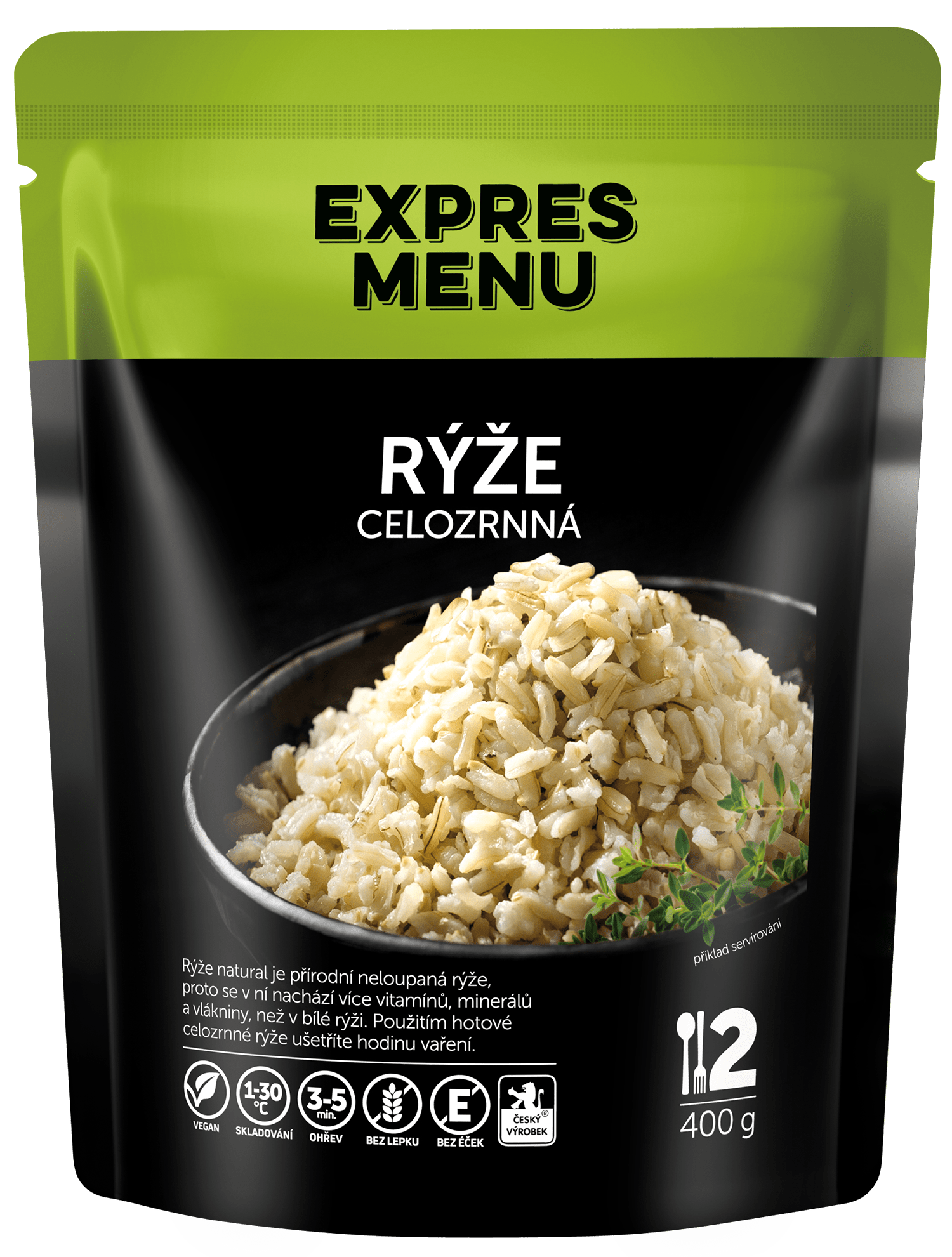 Celozrnná ryža