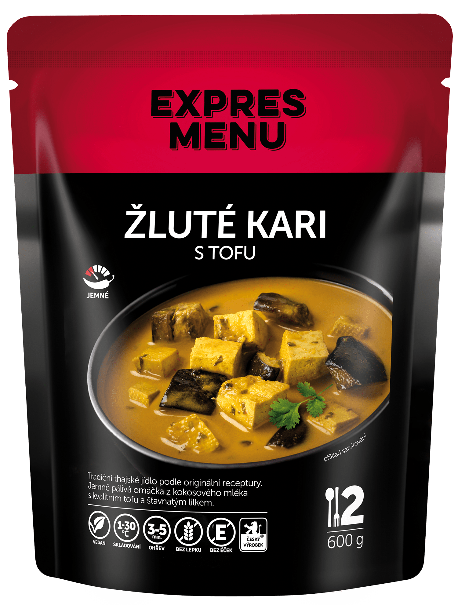 Žlté karí s tofu
