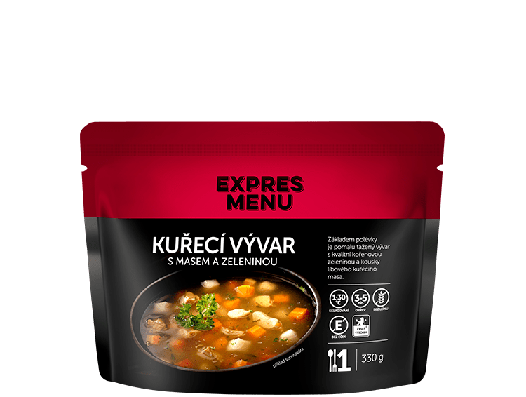 Kurací vývar so zeleninou