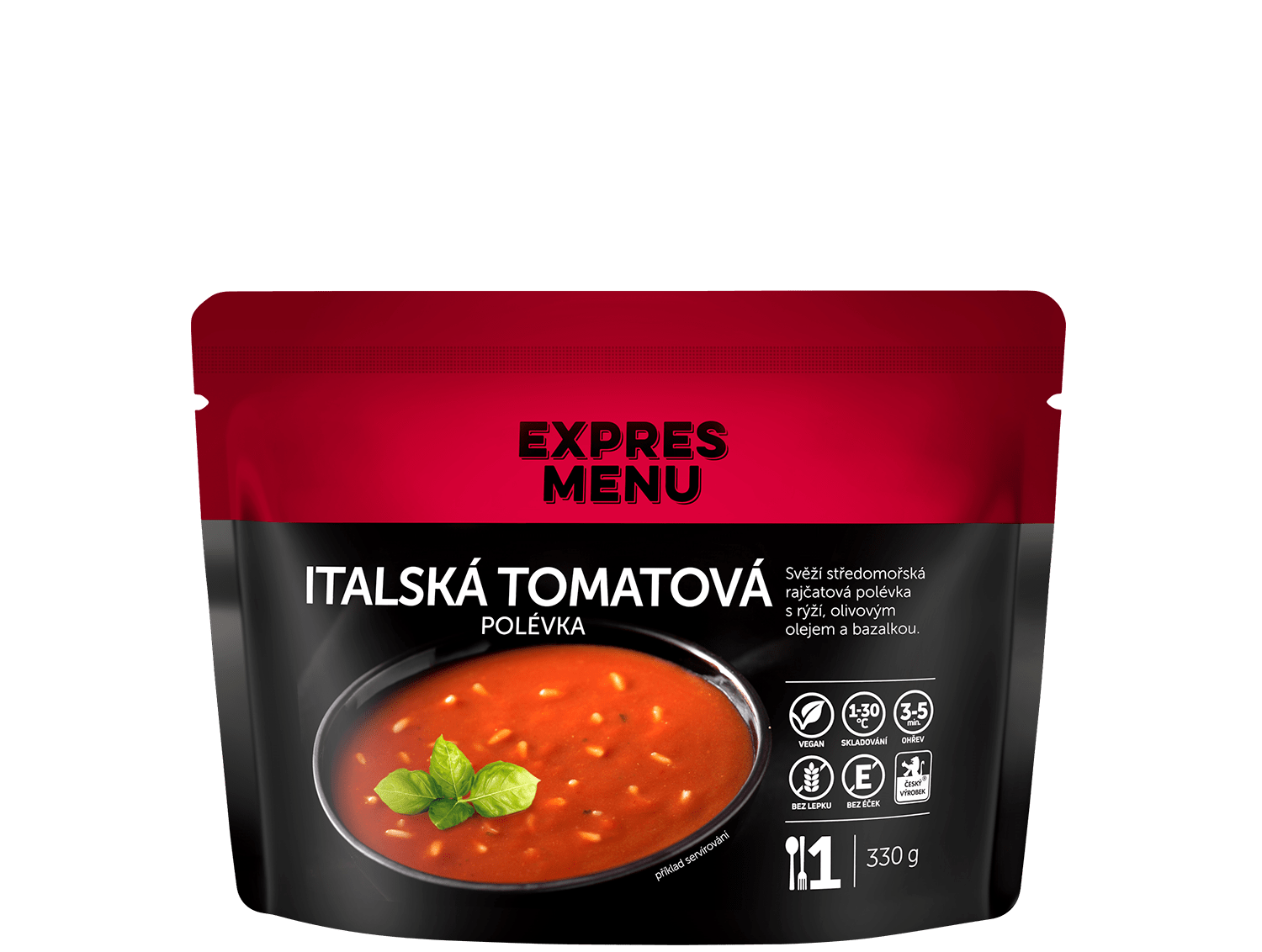 Talianska paradajková polievka