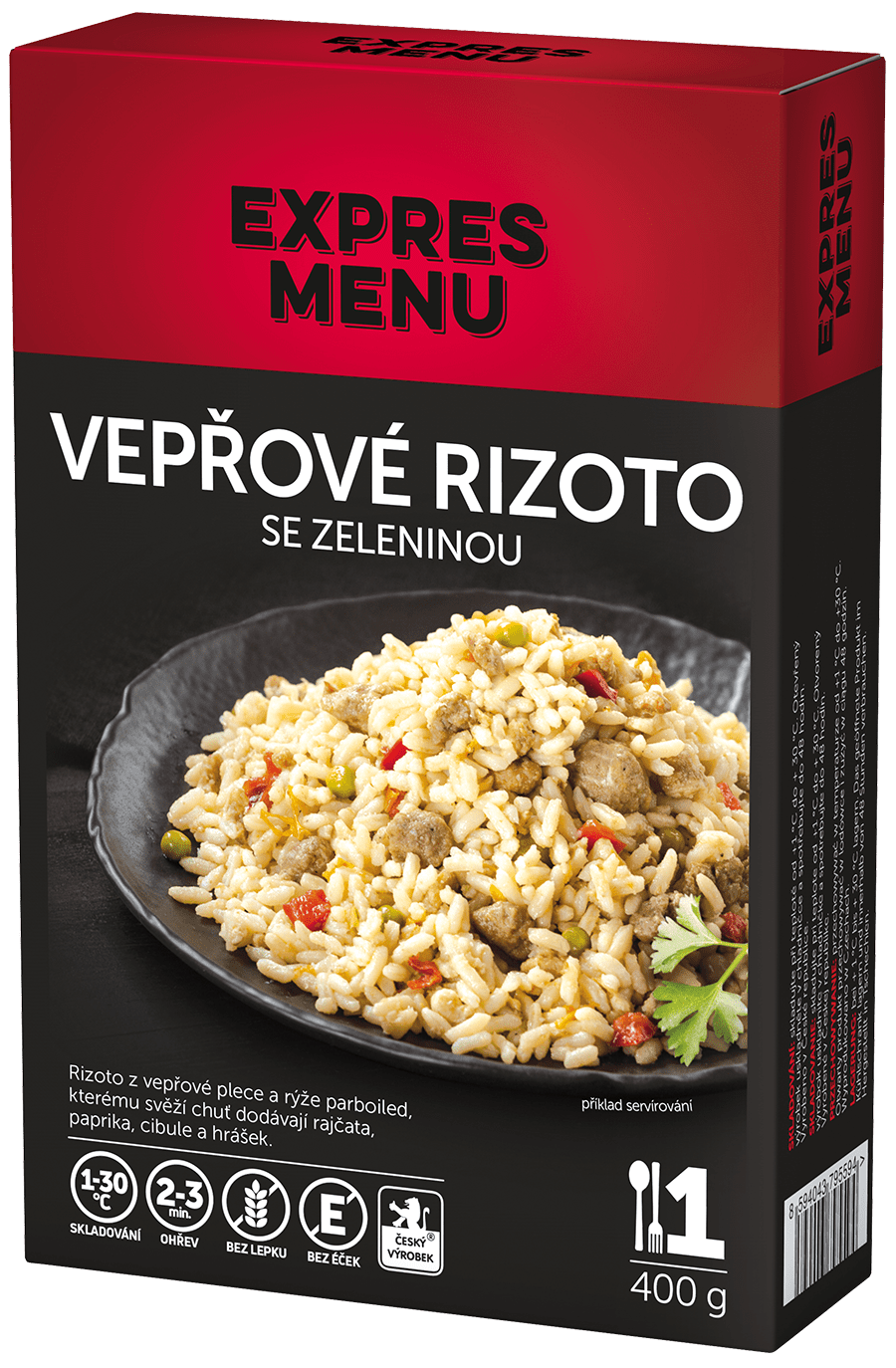 Bravčové rizoto so zeleninou
