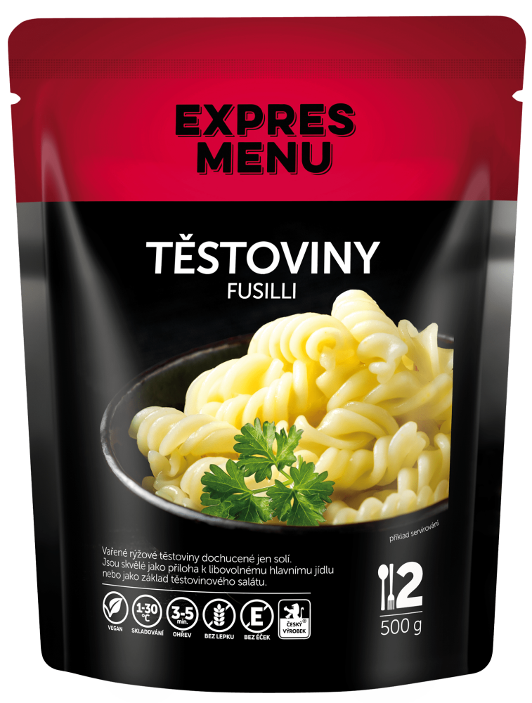 Cestoviny fusilli