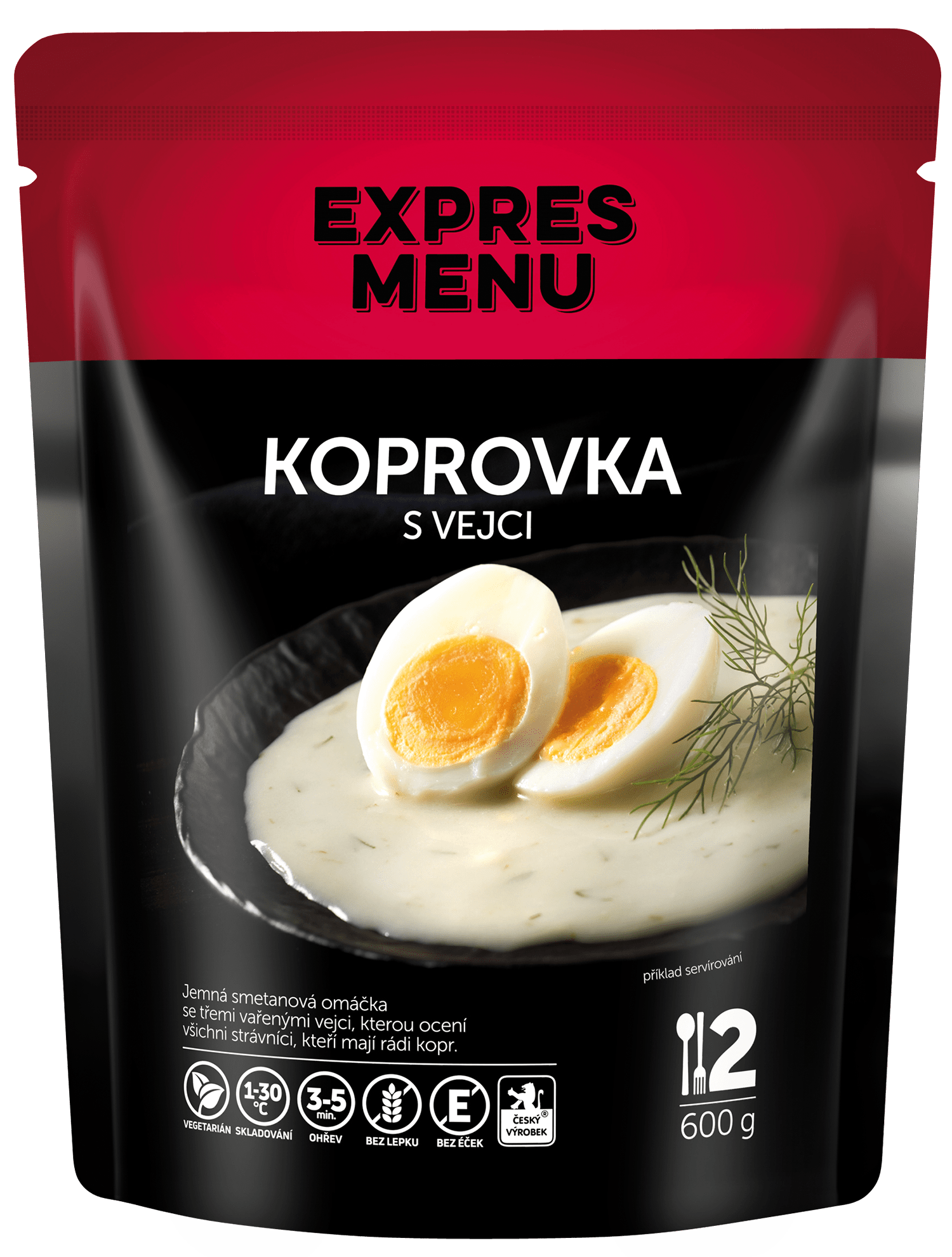 Kôprovka s vajíčkami