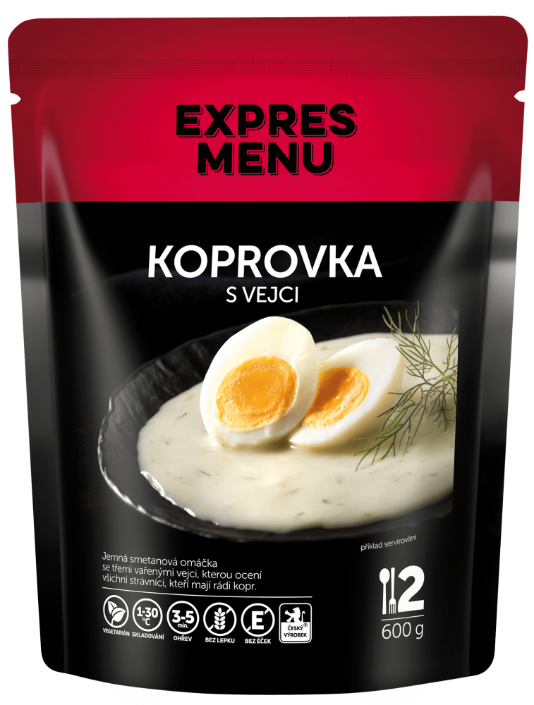 Kôprovka s vajíčkami