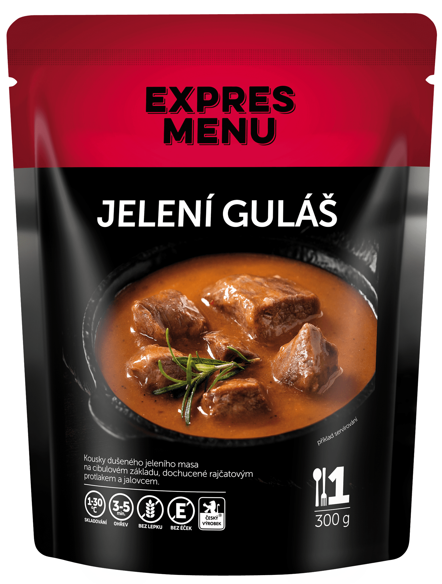 Jelení guláš