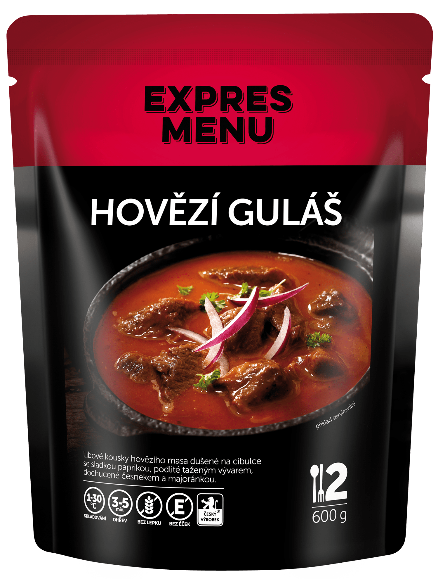 Hovädzí guláš