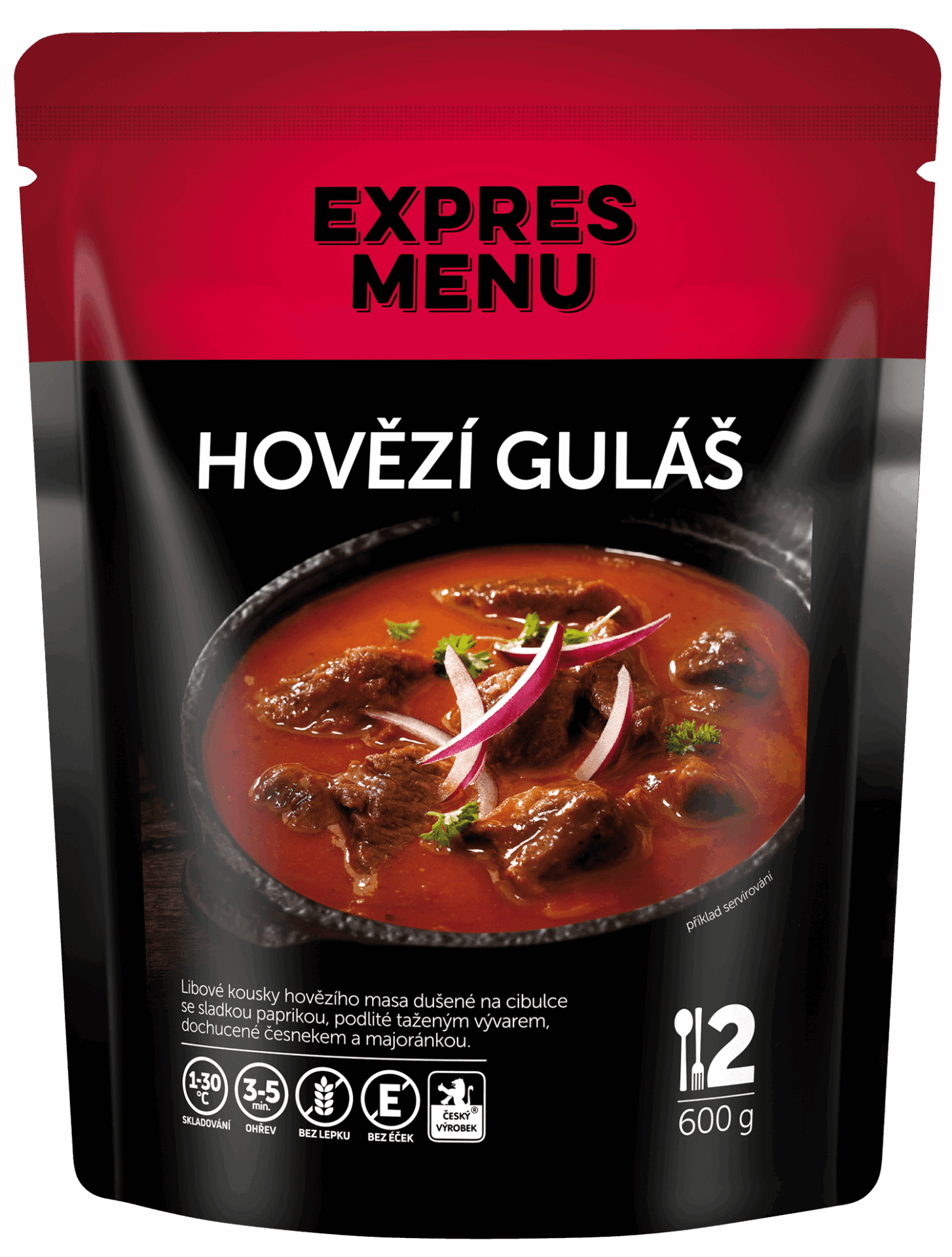 Hovädzí guláš
