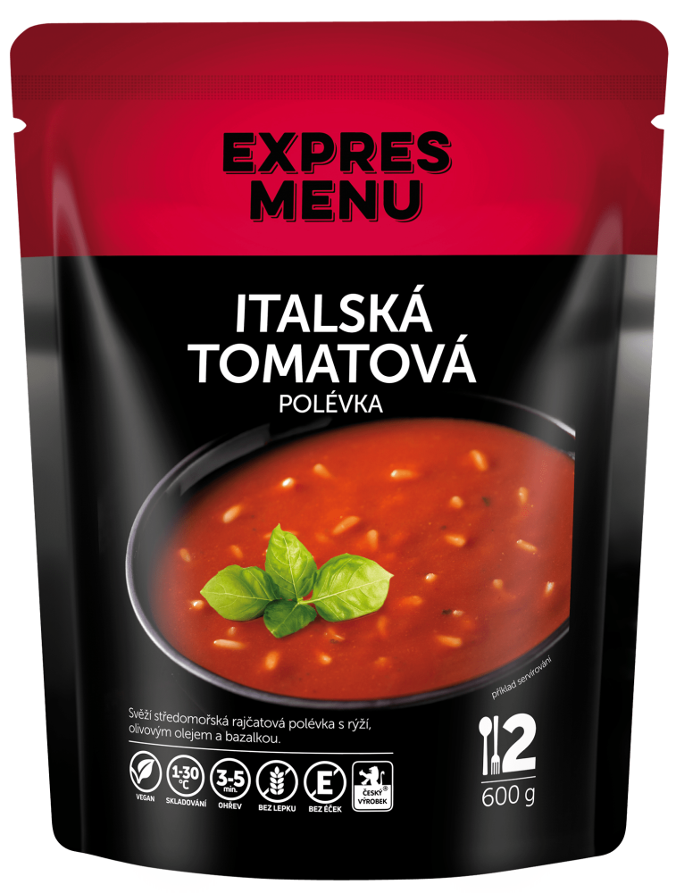 Talianska paradajková polievka