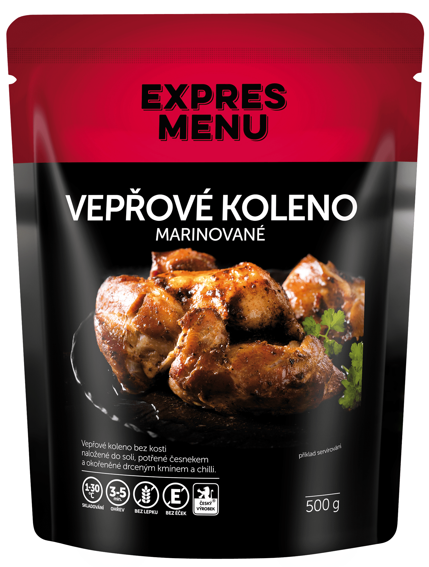 Marinované bravčové koleno