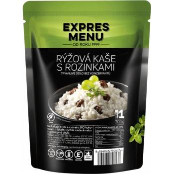 Rýžová kaše s rozinkami