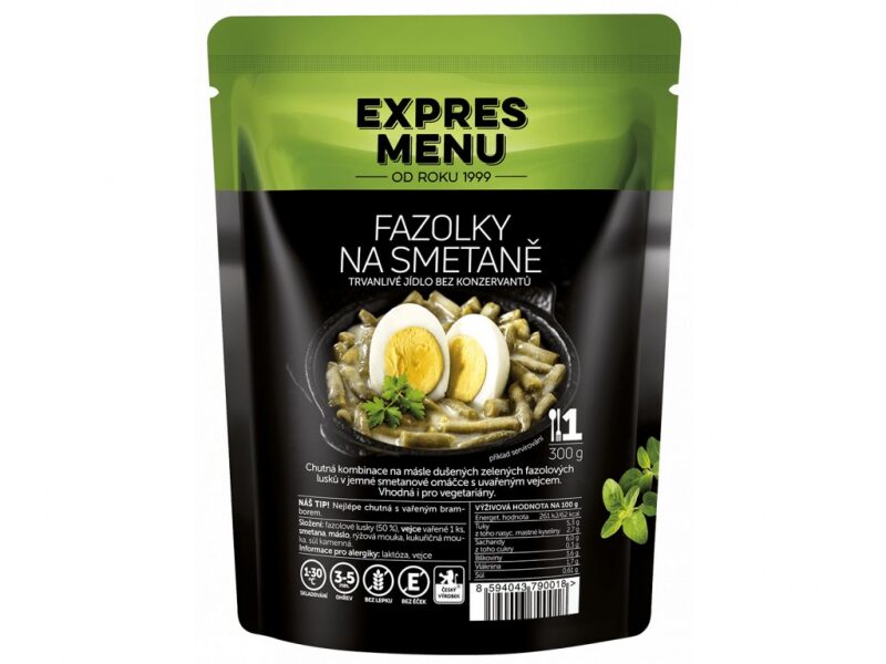 Fazuľky na smotane